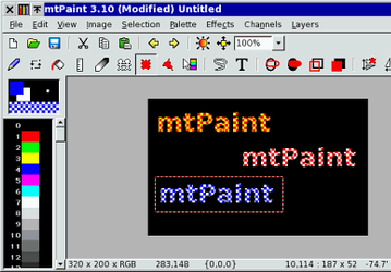 Графика: mtPaint v.3.20