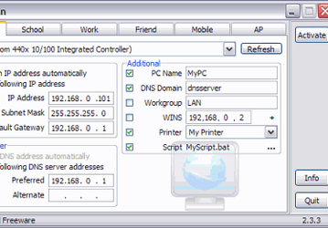 Интернет и сети: NetSetMan v.2.4.2