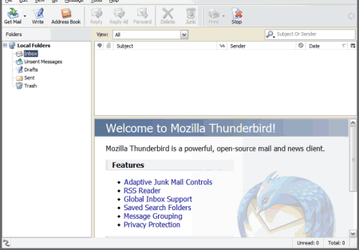 Почтовые клиенты и фильтры: Portable Thunderbird v.2.0.0.14
