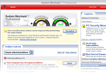Настройщики: System Mechanic v.7.1.3