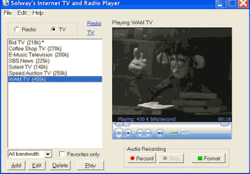 Мультимедиа: Solway's Internet TV and Radio v.1.55