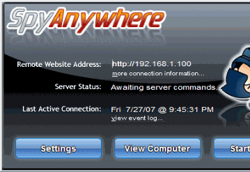 Утилиты: SpyAnywhere v.4.01