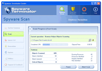 Безопасность: Spyware Terminator v.2.0.0.187