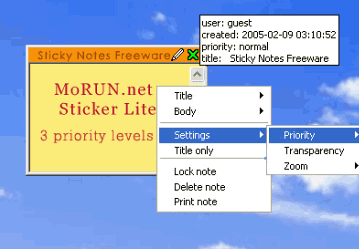 Утилиты: Sticker Lite v.5.1
