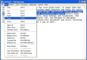Редакторы: TED Notepad v.5.3.1 Beta