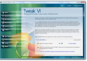 Настройщики: TweakVI 'Basic' Edition v.1.0 Build 1052