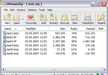 Архиваторы: UltimateZip v.5.0.1