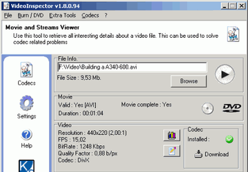Мультимедиа: VideoInspector v.1.12.0.112