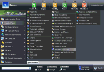 Утилиты: Vista Start Menu v.2.8.9