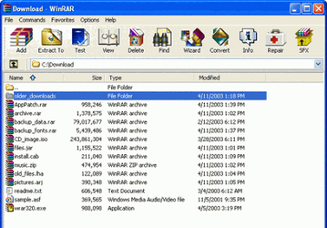 Архиваторы: WinRAR Unplugged v.3.62 Beta 1