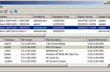 Утилиты: WinUpdatesList v.1.21