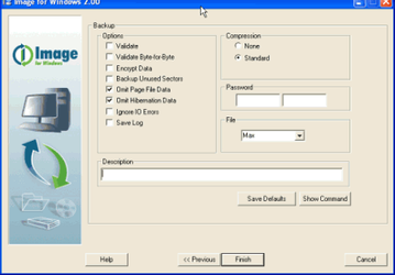Резервное копирование: Image for Windows v.2.51