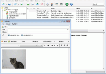 Koma-Mail v.3.82 - небольшой бесплатный почтовый клиент