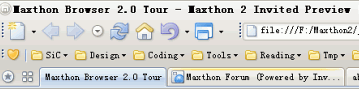 Веб-браузеры: Maxthon v.2.0.9 Build 1545