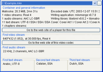 Мультимедиа: MediaInfo v.0.7.13