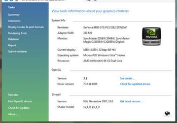 Диагностика: OpenGL Extension Viewer v.3.33