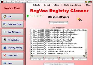 Настройщики: RegVac v.5.01.10