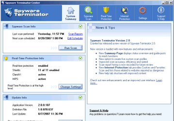 Безопасность: Spyware Terminator v.2.1 Beta