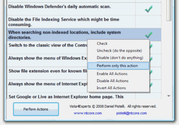Настройщики: Vista4Experts v.1.1.0.1