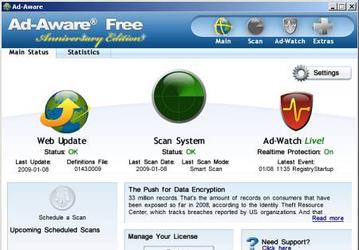 Безопасность: Ad-Aware v.8.1.0