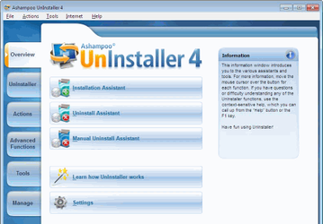 Установщики: Ashampoo UnInstaller v.4.12