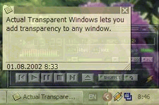Настройщики: Actual Transparent Windows v.5.4