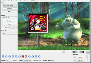 Мультимедиа: Avidemux v.2.5.3 r6442