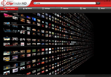 Ashampoo ClipFinder HD v.2.27 - бесплатная утилита для поиска роликов по заданным критериям на популярных файловых хранилищах 