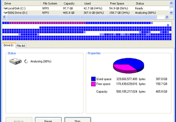 Дефрагментаторы: Defraggler v.1.14.159