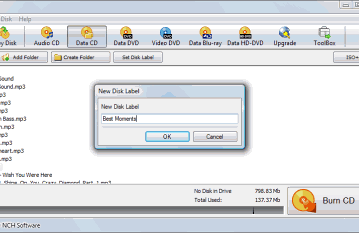 Запись: Express Burn v.4.36