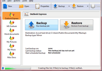 Резервное копирование: FBackup v.4.4.213