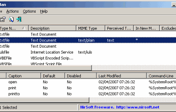 Утилиты: FileTypesMan v.1.60