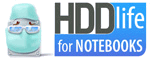 HDDLife for Notebooks v.4.0.192  - программа мониторинга жестких дисков ноутбуков