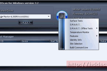 Диагностика: HDDScan v.3.3