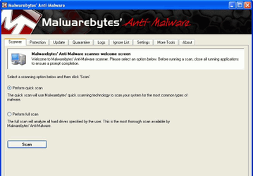 Безопасность: Malwarebytes Anti-Malware v.1.50