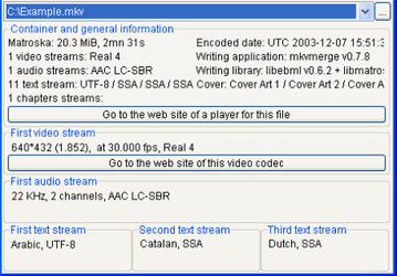 Мультимедиа: MediaInfo v.0.7.22