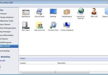 Настройщики: TweakNow PowerPack 2009 v.1.7.0
