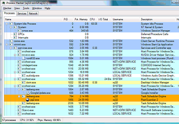Утилиты: Process Hacker v.2.0 Beta