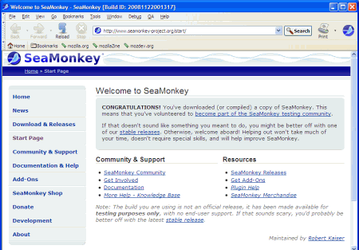 Интернет и сети: SeaMonkey v.1.1.16