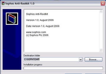 Антивирусы: Sophos Anti-Rootkit v.1.5