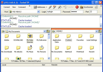 FTP-клиенты: TurboFTP v.6.00 Build 735