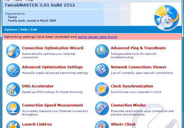 Интернет и сети: TweakMASTER v.3.01 Build 2581