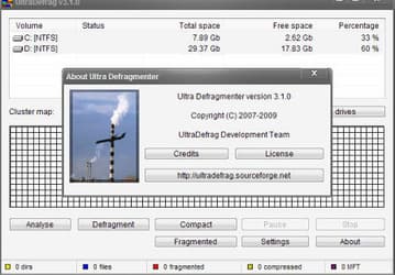 Дефрагментаторы: UltraDefrag v.3.2.1