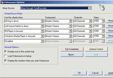 Утилиты: Volumouse v.1.72