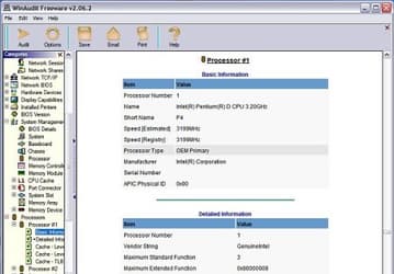 Диагностика: WinAudit Freeware v.2.28.2