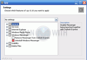 xpy v.1.1.3 - утилита для настройки операционных систем Windows 2000/XP/2003