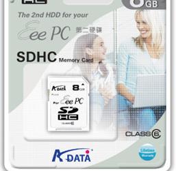 A-DATA выпускает флэш-накопители «специально для Eee PC»