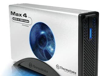 Thermaltake Max4 – внешний корпус для 3,5-дюймовых накопителей с интерфейсом eSATA