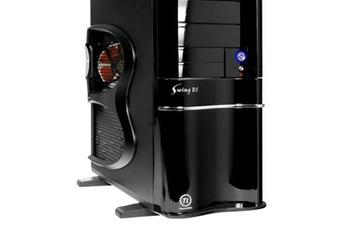 Корпусы Thermaltake SwingRS 100: "рояльный" лак и возможность заглянуть внутрь