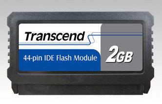 Transcend Releases 2GB 44-Pin Vertical High Speed IDE Flash Module